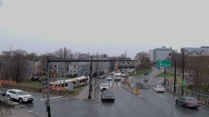 Mac Donald Bridge - Dartmouth bound