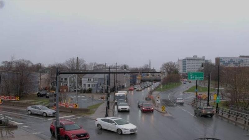 Mac Donald Bridge - Dartmouth bound