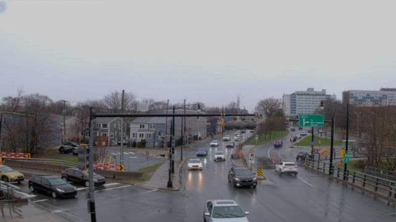 Mac Donald Bridge - Dartmouth bound