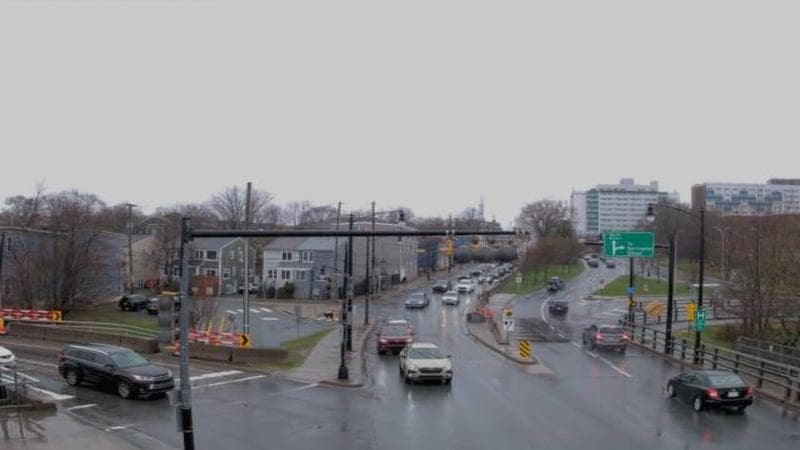 Mac Donald Bridge - Dartmouth bound