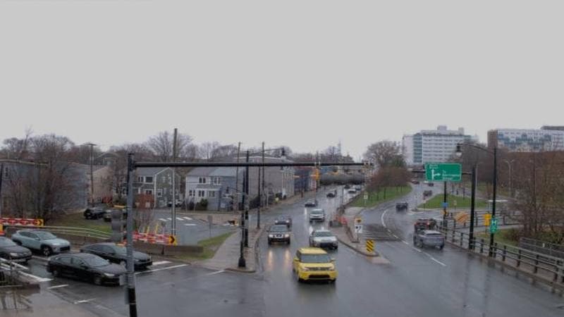 Mac Donald Bridge - Dartmouth bound