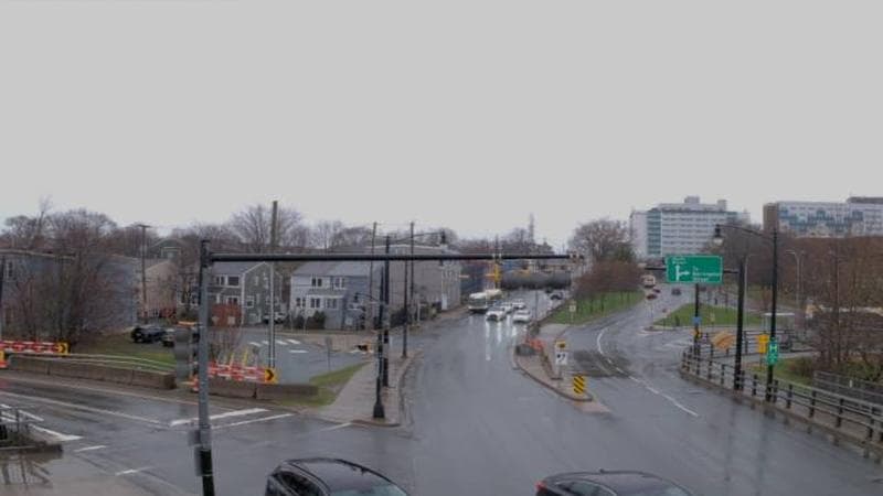 Mac Donald Bridge - Dartmouth bound