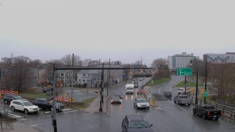 Mac Donald Bridge - Dartmouth bound