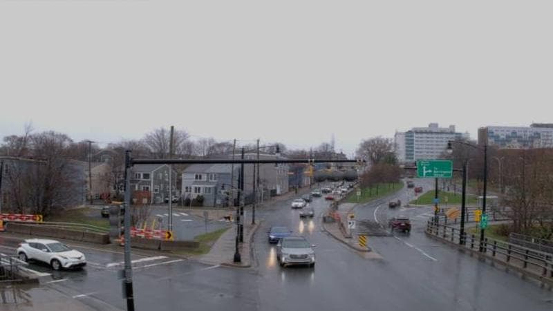 Mac Donald Bridge - Dartmouth bound