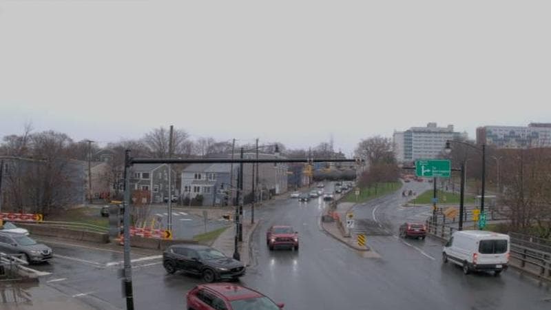 Mac Donald Bridge - Dartmouth bound