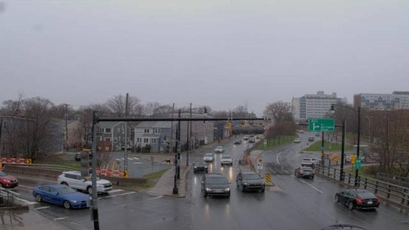 Mac Donald Bridge - Dartmouth bound