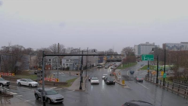 Mac Donald Bridge - Dartmouth bound