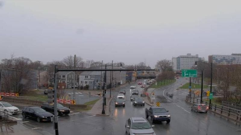 Mac Donald Bridge - Dartmouth bound