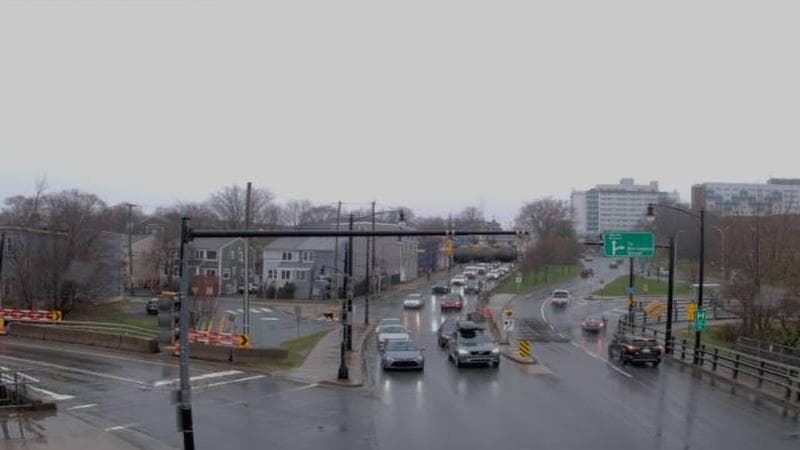 Mac Donald Bridge - Dartmouth bound