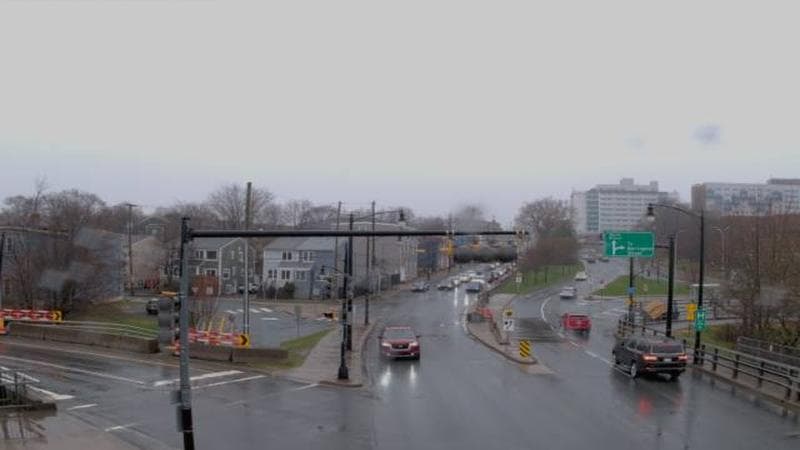 Mac Donald Bridge - Dartmouth bound