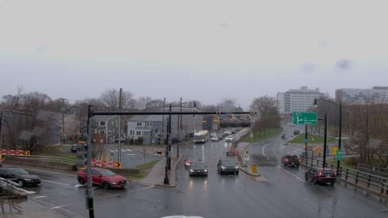 Mac Donald Bridge - Dartmouth bound