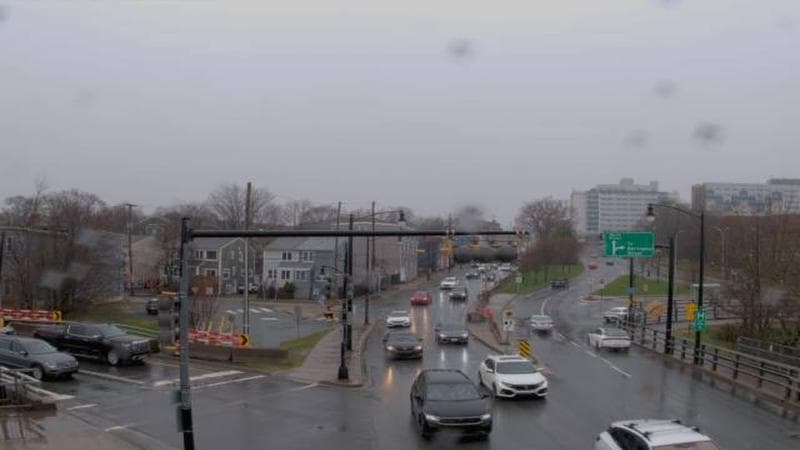 Mac Donald Bridge - Dartmouth bound