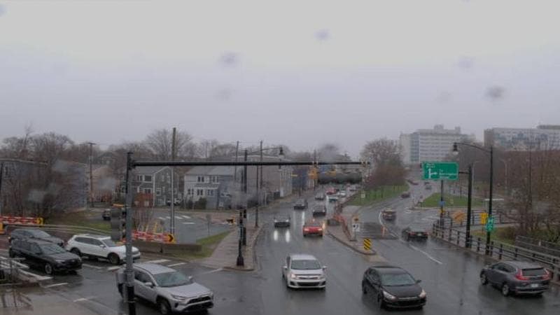 Mac Donald Bridge - Dartmouth bound