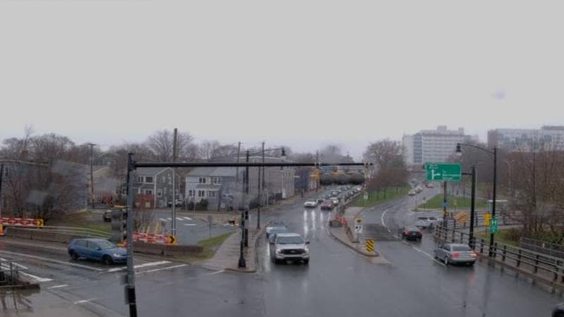 Mac Donald Bridge - Dartmouth bound