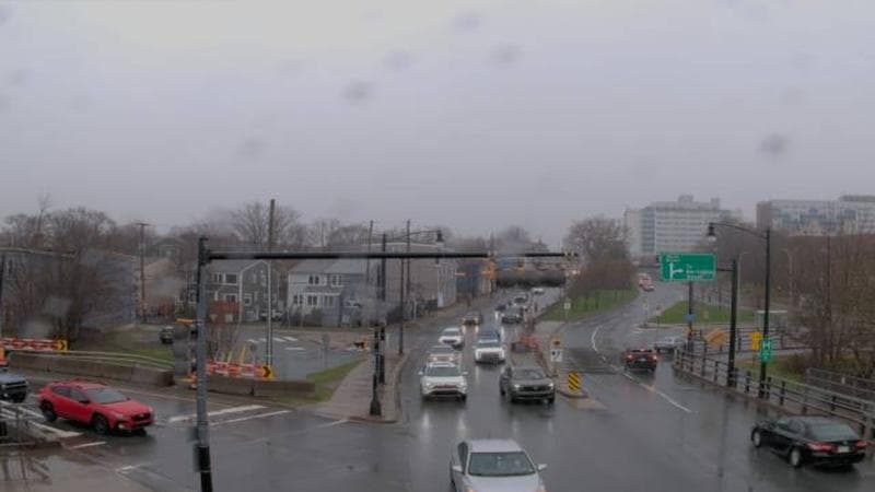 Mac Donald Bridge - Dartmouth bound