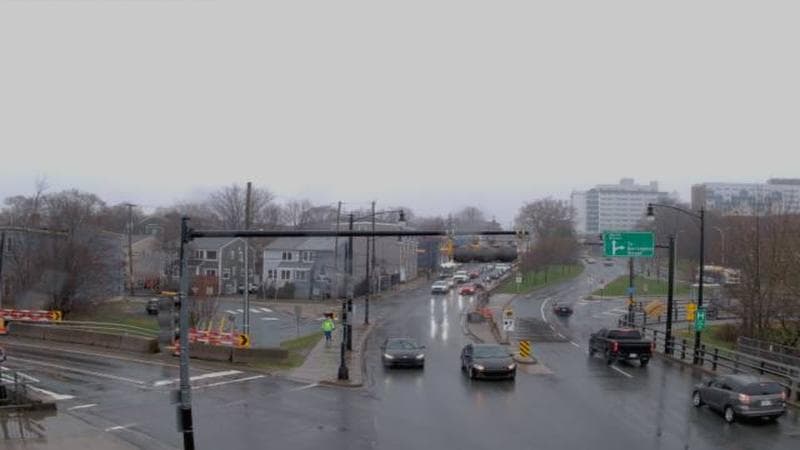 Mac Donald Bridge - Dartmouth bound