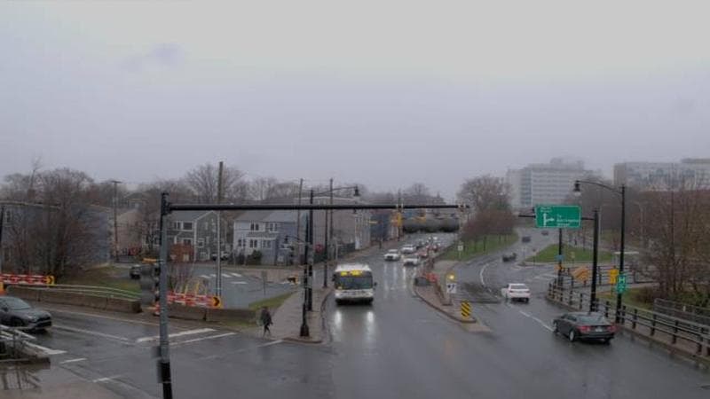 Mac Donald Bridge - Dartmouth bound