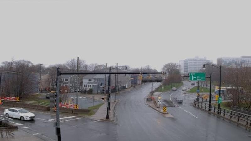 Mac Donald Bridge - Dartmouth bound