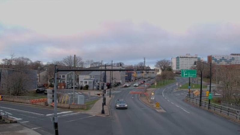 Mac Donald Bridge - Dartmouth bound