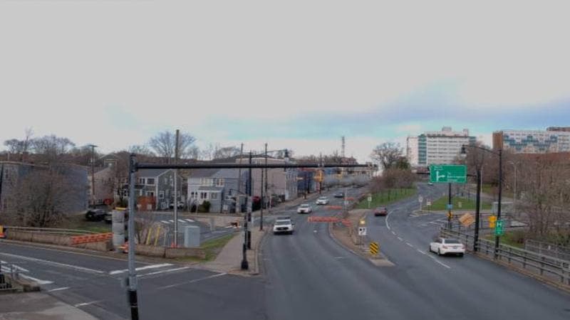 Mac Donald Bridge - Dartmouth bound