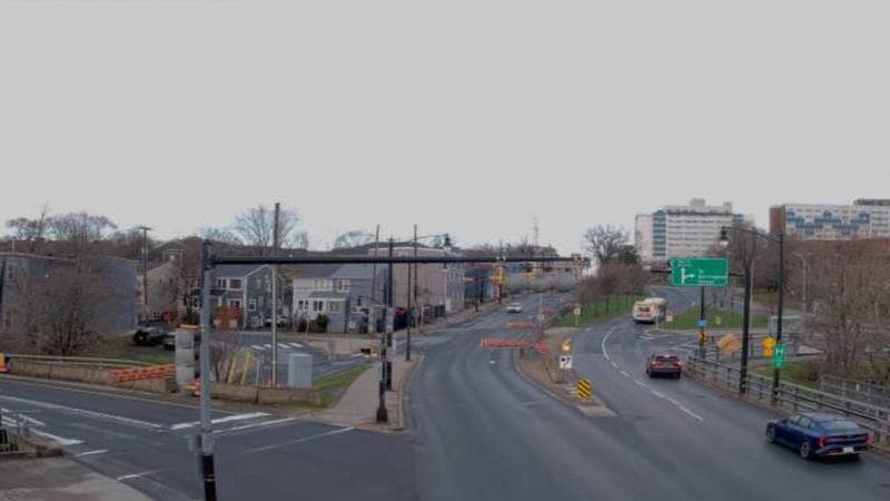 Mac Donald Bridge - Dartmouth bound