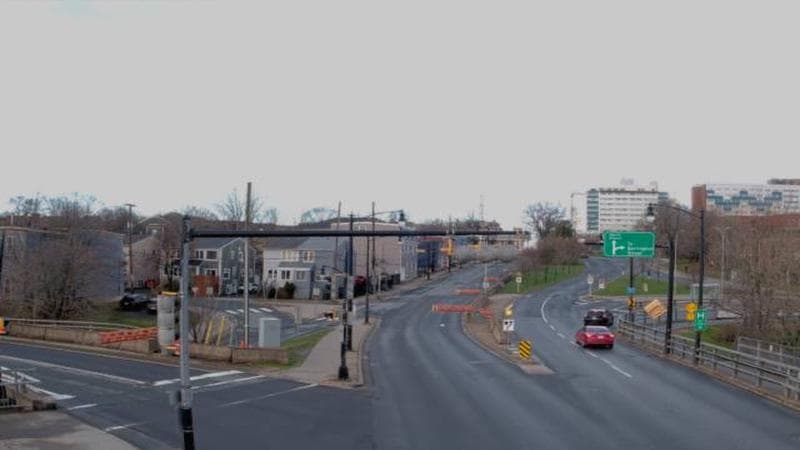 Mac Donald Bridge - Dartmouth bound