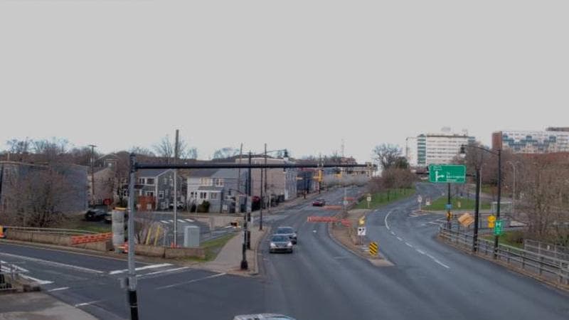 Mac Donald Bridge - Dartmouth bound