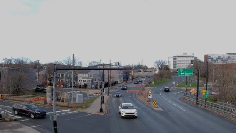 Mac Donald Bridge - Dartmouth bound