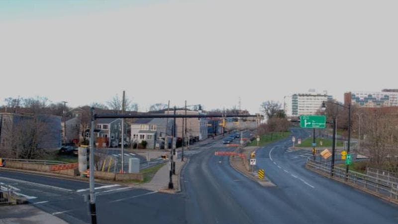 Mac Donald Bridge - Dartmouth bound