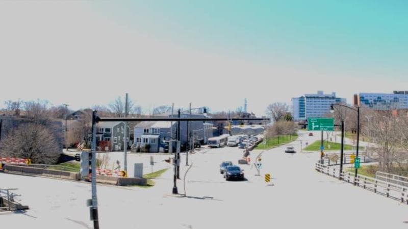 Mac Donald Bridge - Dartmouth bound