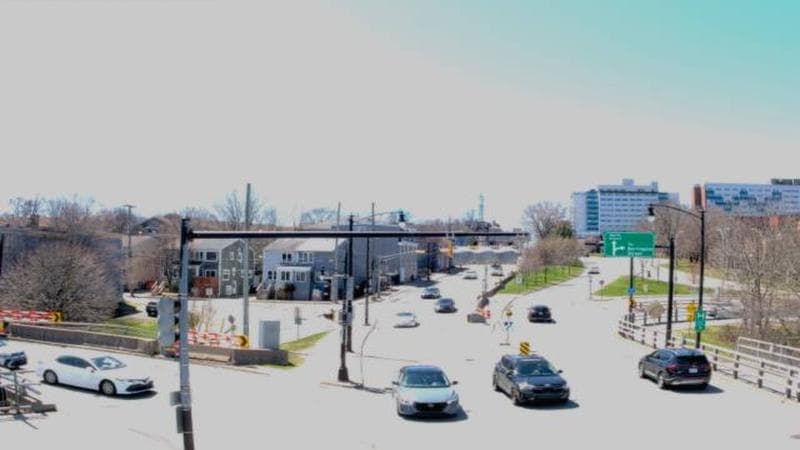 Mac Donald Bridge - Dartmouth bound