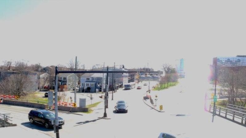 Mac Donald Bridge - Dartmouth bound