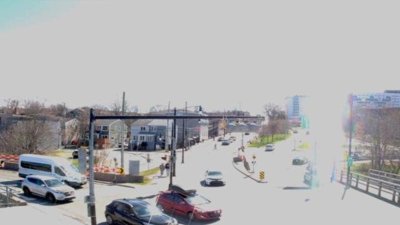 Mac Donald Bridge - Dartmouth bound