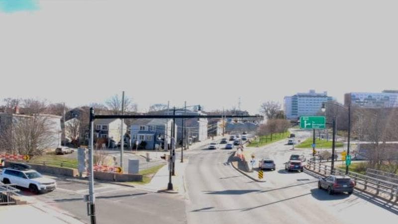 Mac Donald Bridge - Dartmouth bound