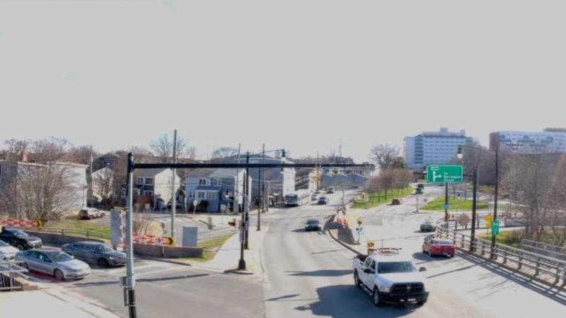 Mac Donald Bridge - Dartmouth bound