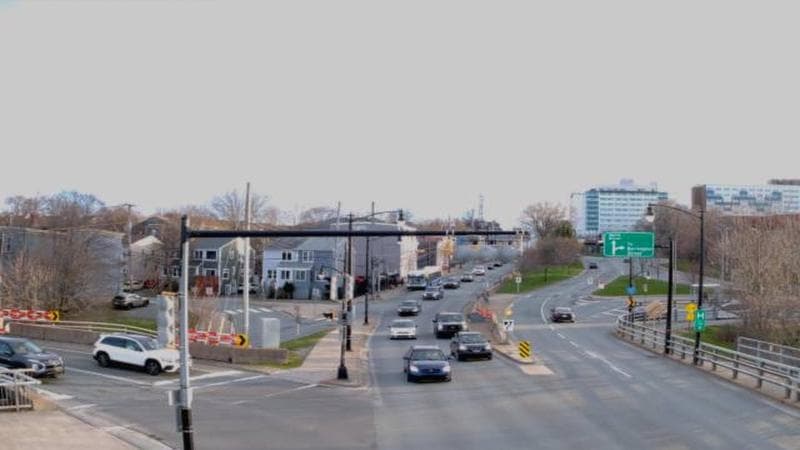 Mac Donald Bridge - Dartmouth bound