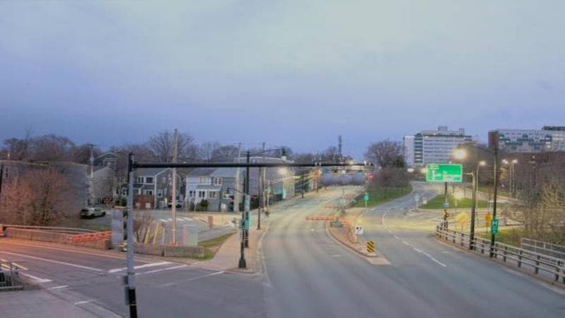 Mac Donald Bridge - Dartmouth bound