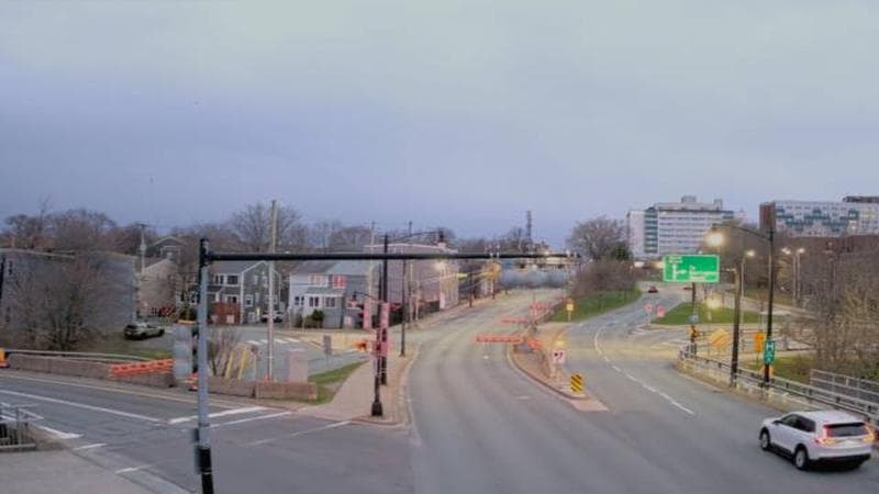 Mac Donald Bridge - Dartmouth bound