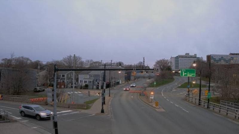 Mac Donald Bridge - Dartmouth bound