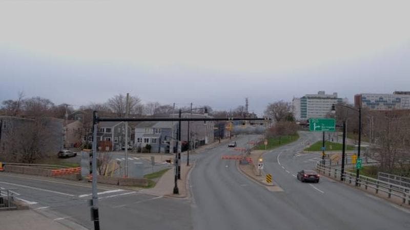 Mac Donald Bridge - Dartmouth bound