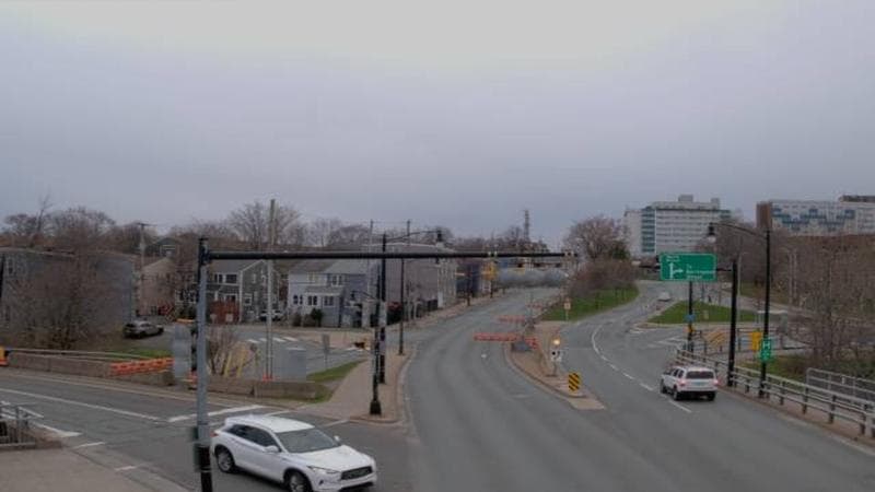 Mac Donald Bridge - Dartmouth bound
