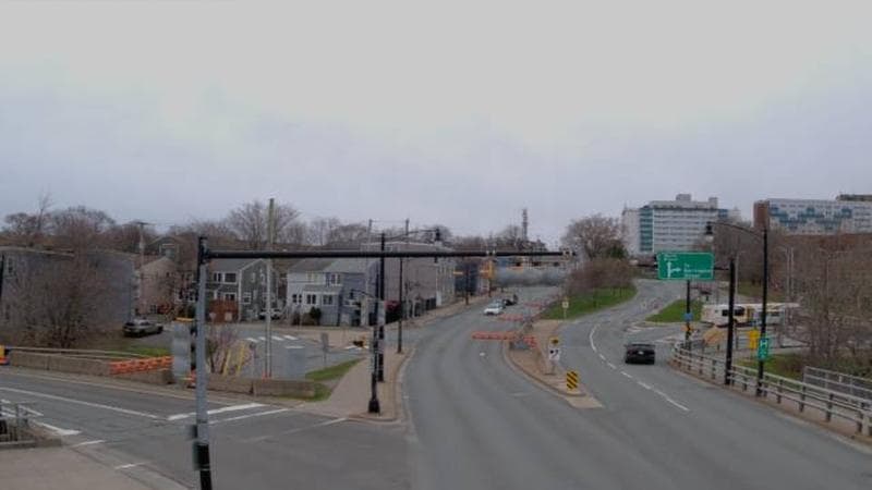 Mac Donald Bridge - Dartmouth bound