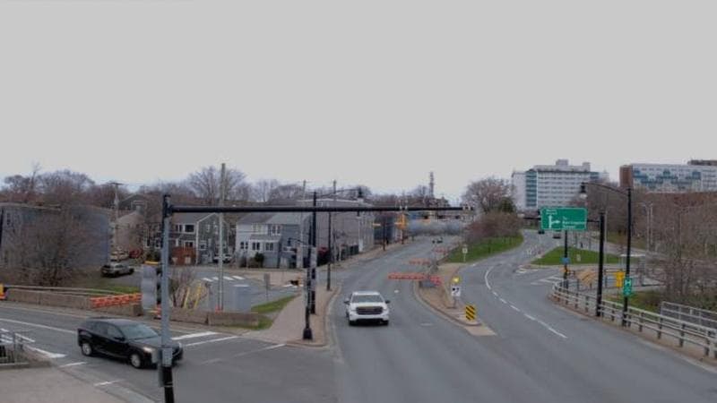 Mac Donald Bridge - Dartmouth bound