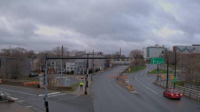 Mac Donald Bridge - Dartmouth bound
