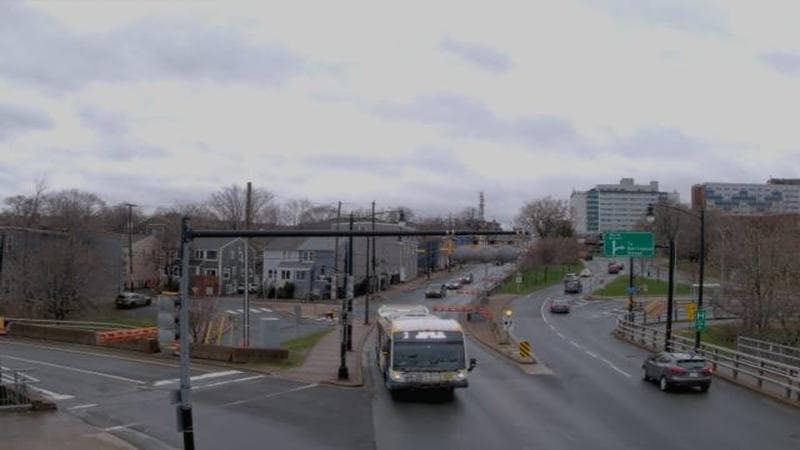 Mac Donald Bridge - Dartmouth bound