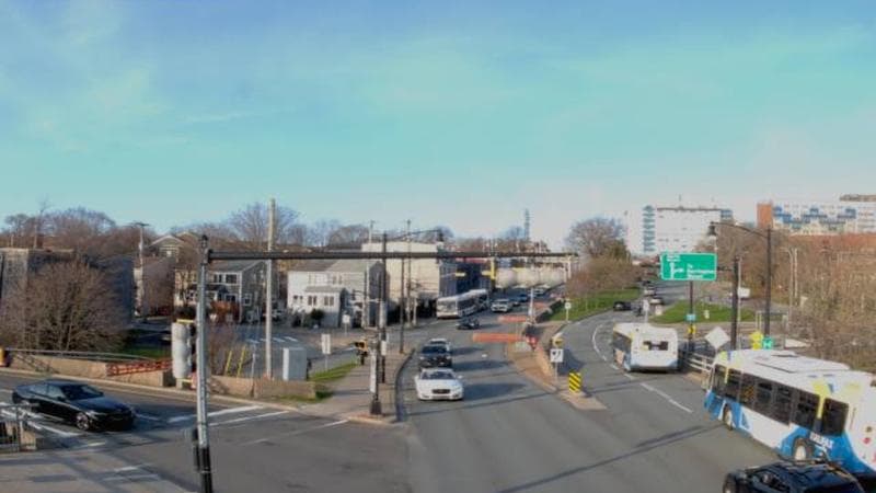 Mac Donald Bridge - Dartmouth bound