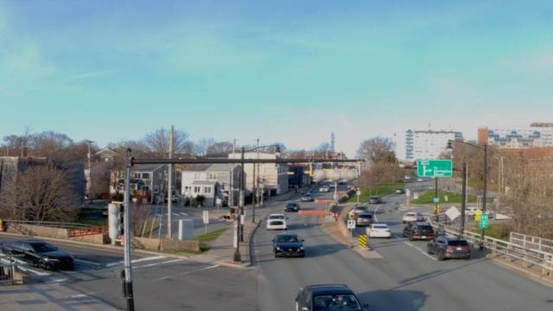 Mac Donald Bridge - Dartmouth bound