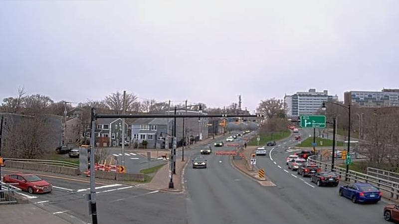 Mac Donald Bridge - Dartmouth bound