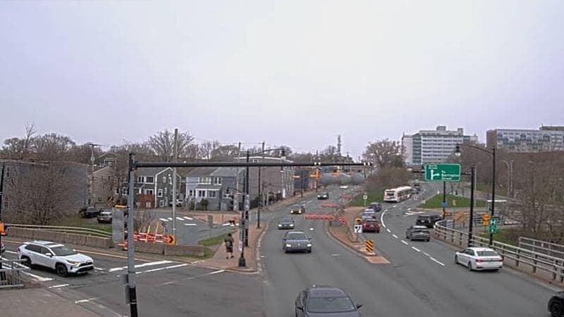 Mac Donald Bridge - Dartmouth bound