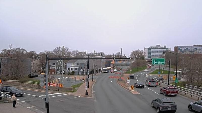 Mac Donald Bridge - Dartmouth bound
